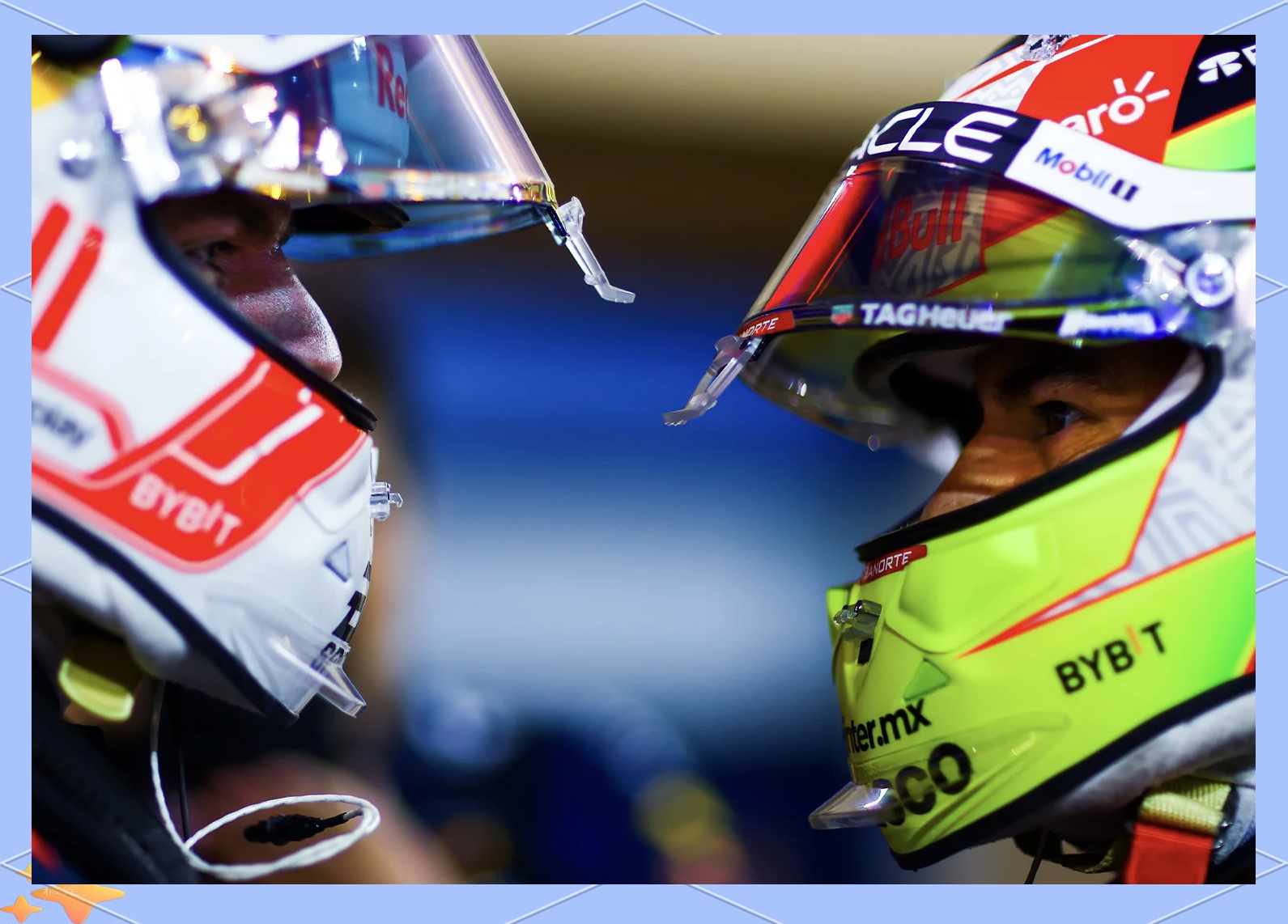 包含红牛车队翻盘红牛二队，佩雷兹刷新纪录的词条